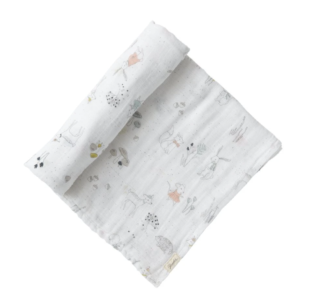 Pehr's Magical Forest Swaddle.